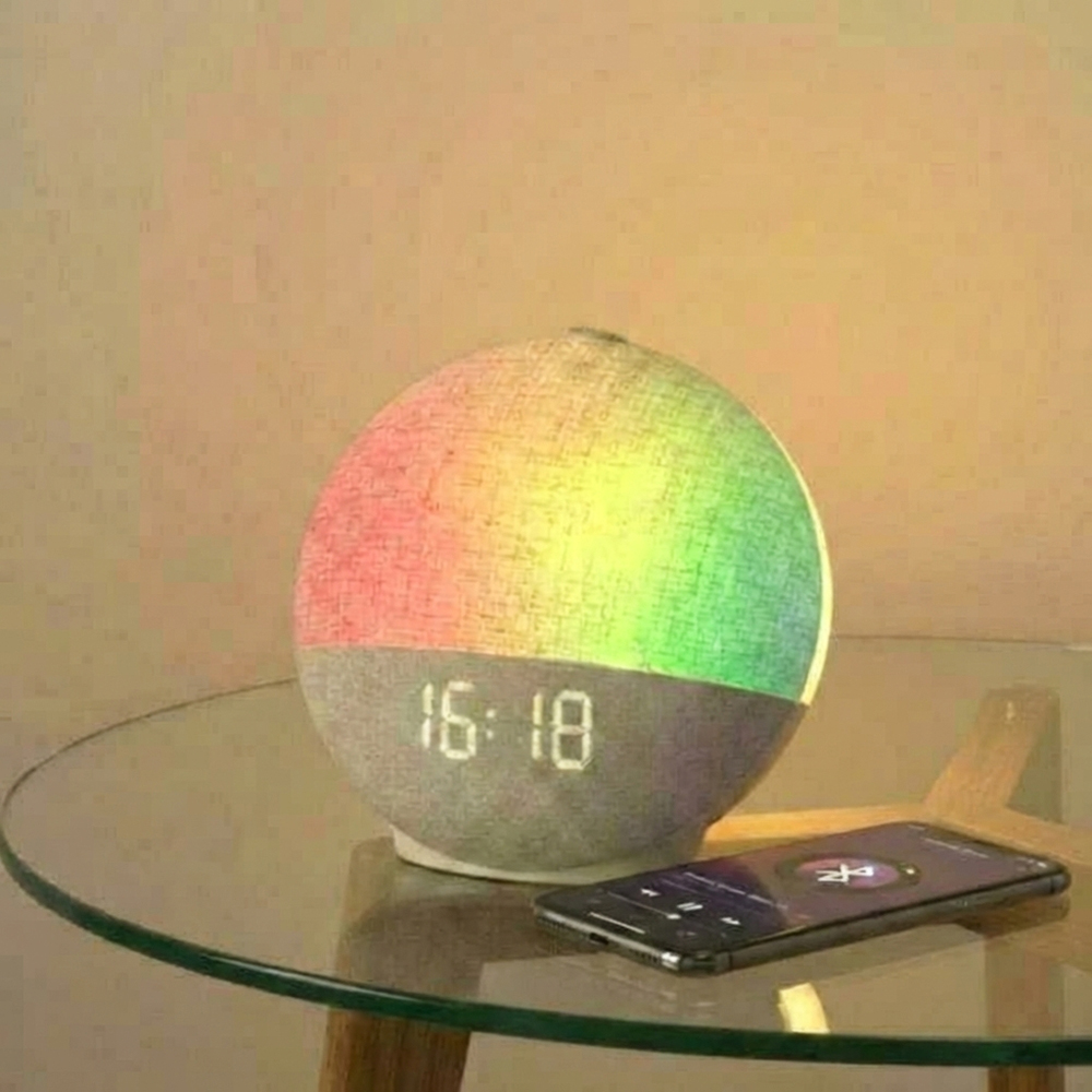 White Noise Machine Sleep - Wake Up Light Sunrise Alarm Clock