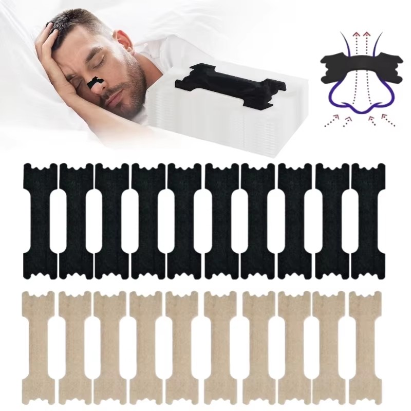 Health & Wellness Focus - 10-100pcs Anti-snoring Strips Easier to Breathe
