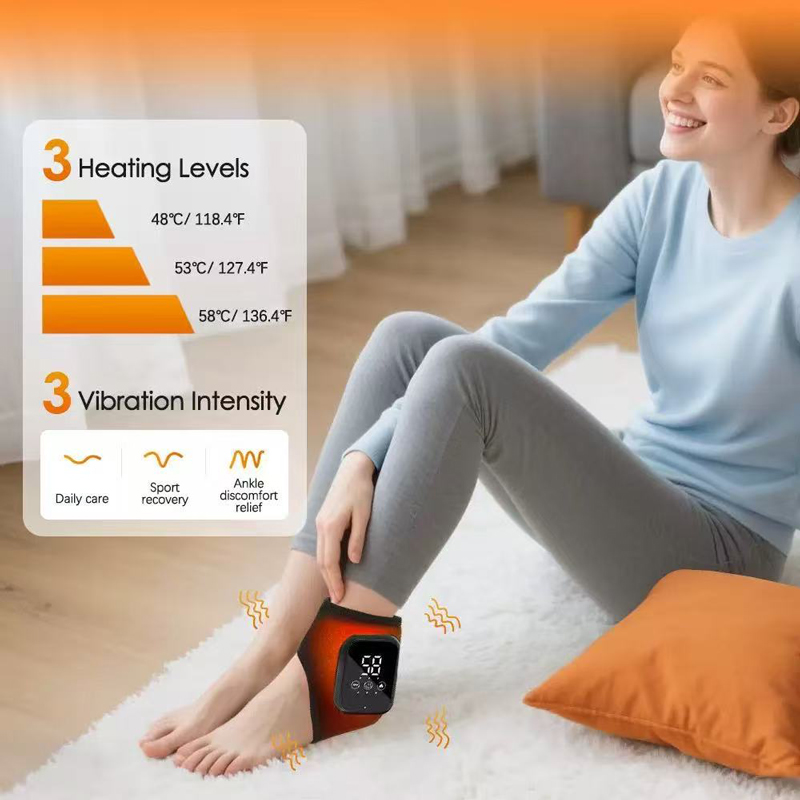 Heated Foot Massager Electric  - Ankle Brace Support recension och pris