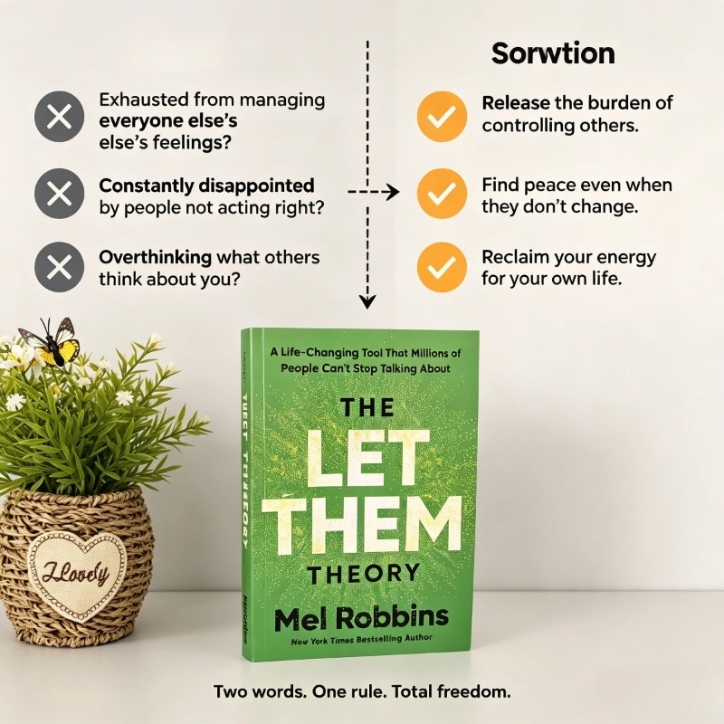 The Let Them Theory By Mel Rob - Health & Wellness Focus recension och pris