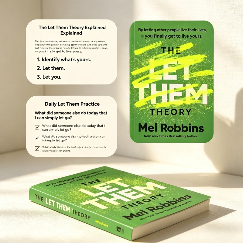The Let Them Theory By Mel Rob - Health & Wellness Focus recension och pris