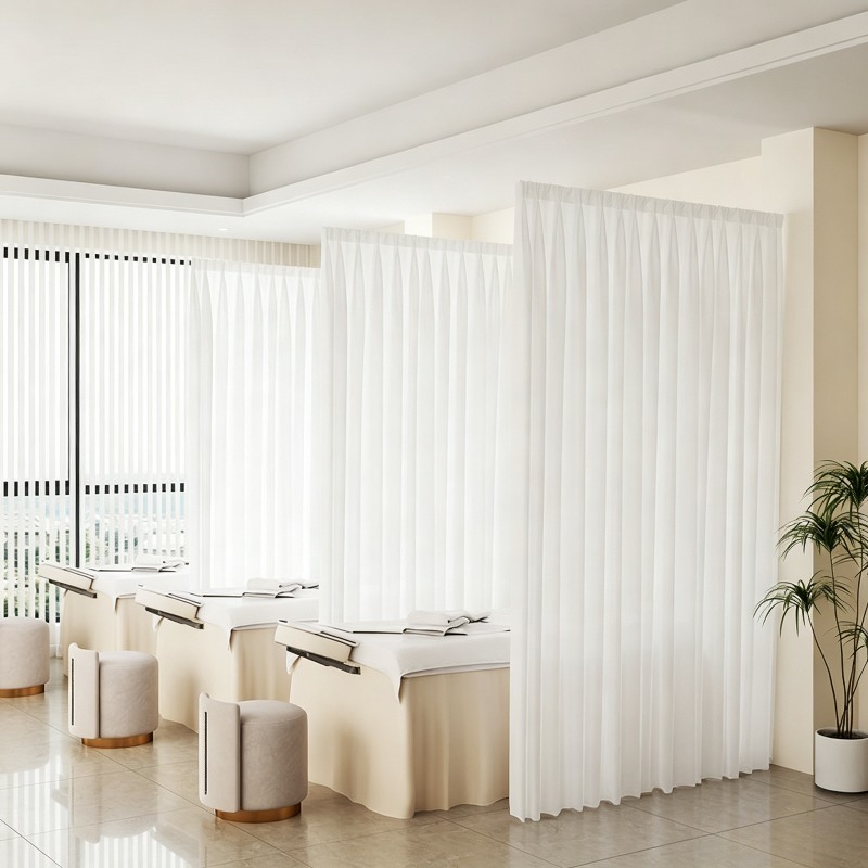 U-shaped L-shaped Curved Priva - Health Wellness Office recension och pris