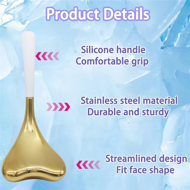 YCOC-Ice Globes For Face 2PCS  - Ice Roller Face Cold recension och pris