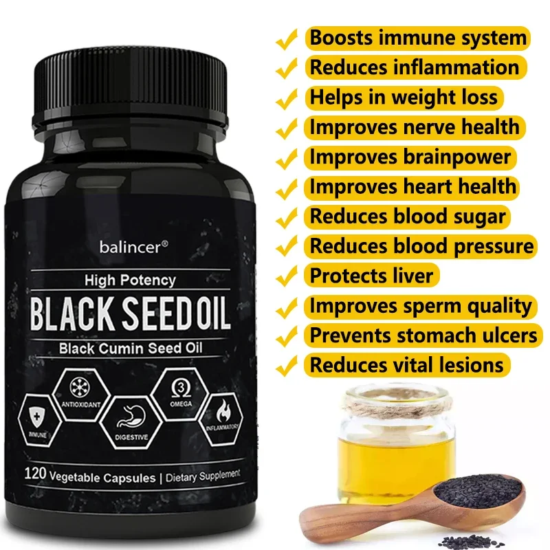 Black Cumin Seed Oil - Support - Health Wellness Usa recension och pris