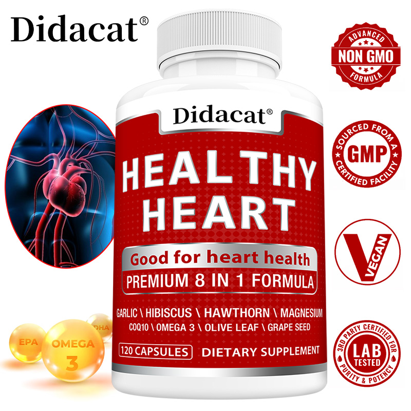 Heart Health Capsules with CoQ - Health Wellness Usa recension och pris