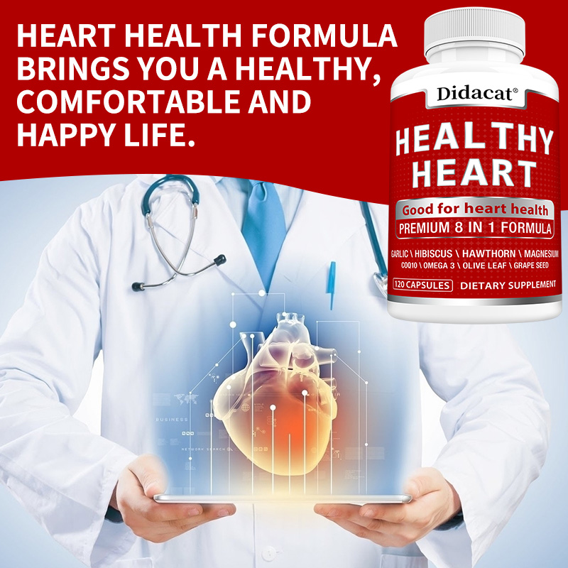 Heart Health Capsules with CoQ - Health Wellness Usa recension och pris