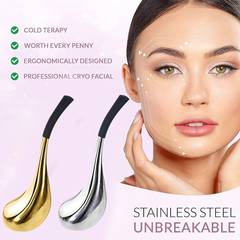 Ice Globes Freeze Steel Ice Gl - Ice Roller Face Cold recension och pris