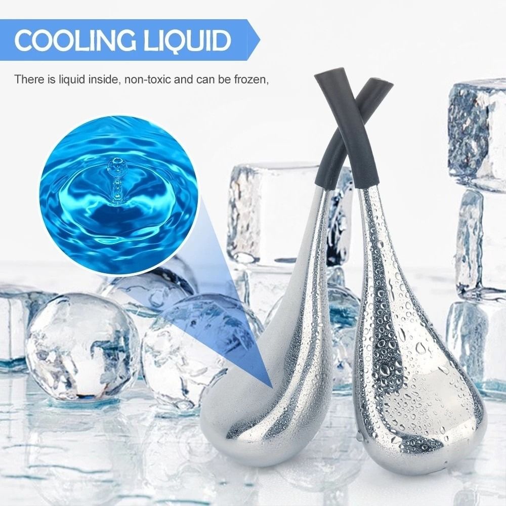 Ice Globes Freeze Steel Ice Gl - Ice Roller Face Cold recension och pris