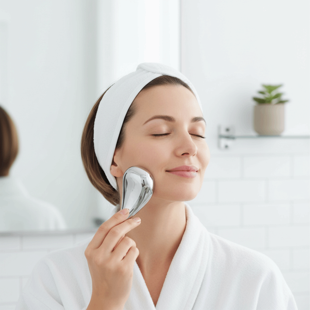 Stainless Steel Ice Globes for - Ice Roller Face Cold recension och pris