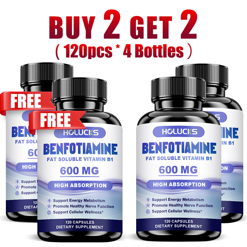 Benfotiamine Capsules, with Fa - Health Wellness Usa recension och pris