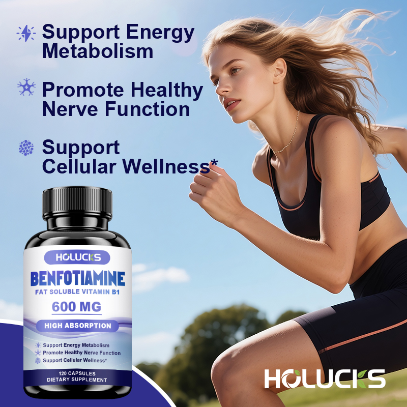 Benfotiamine Capsules, with Fa - Health Wellness Usa recension och pris