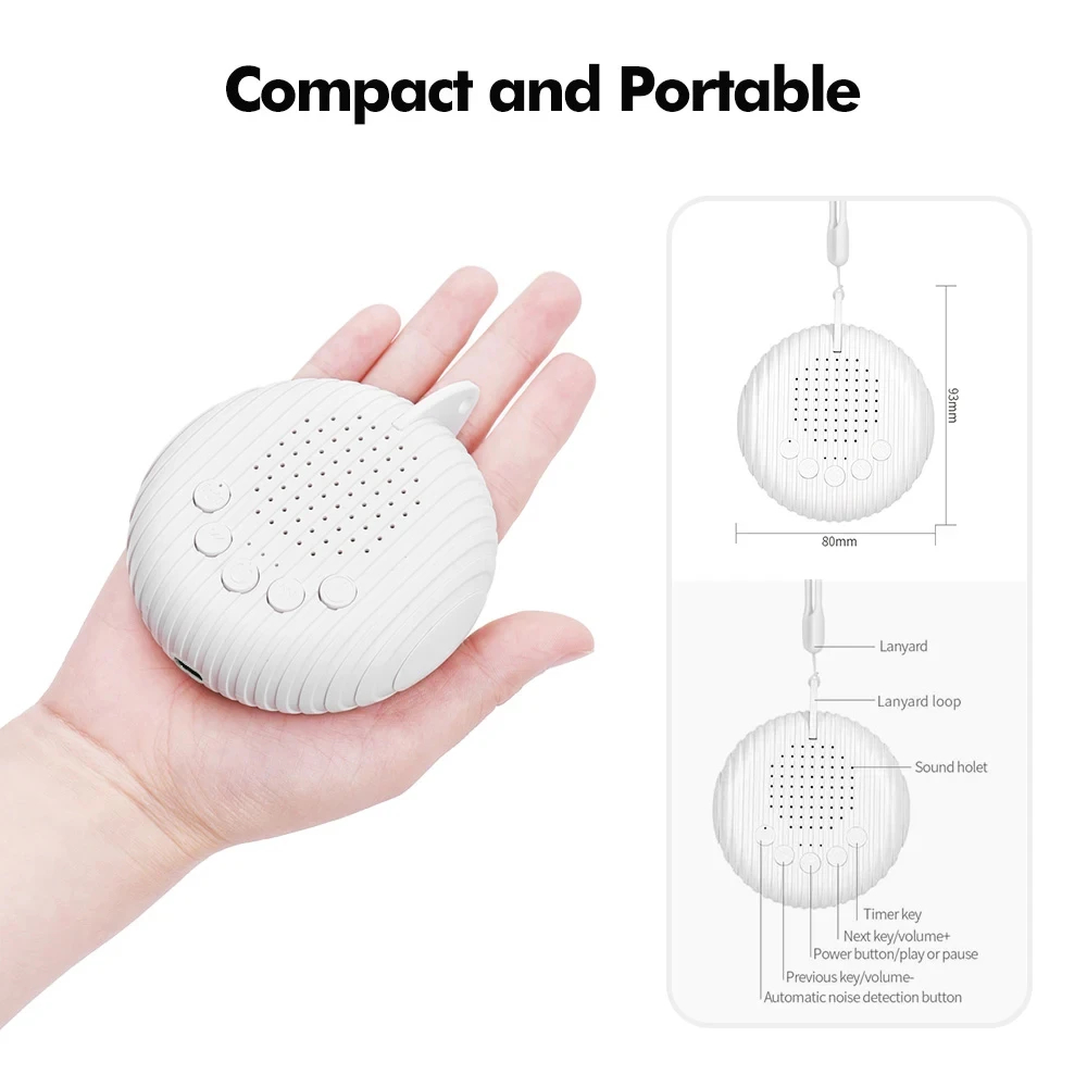 New White Noise Sound Machine  - White Noise Machine Sleep recension och pris