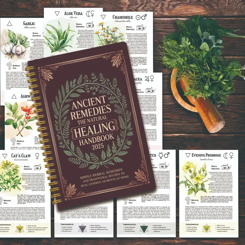Natural Remedies Handbook with - Health & Wellness Focus recension och pris