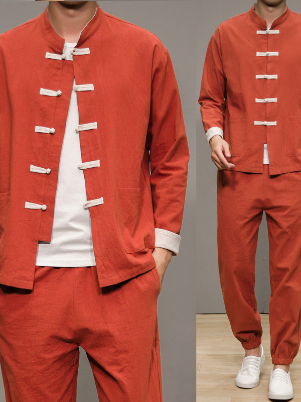 Chinese Style Cotton Linen Tan - Health & Wellness Focus recension och pris