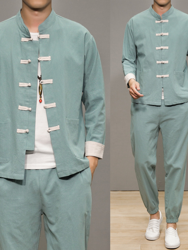 Chinese Style Cotton Linen Tan - Health & Wellness Focus recension och pris