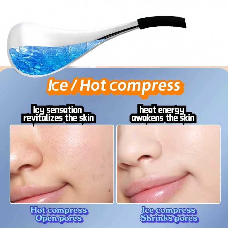 Stainless Steel Ice Globes Fac - Ice Roller Face Cold recension och pris
