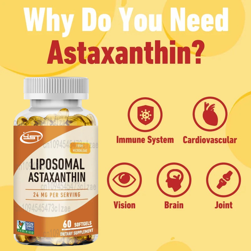Liposomal Astaxanthin - Suppor - Health Wellness Usa recension och pris