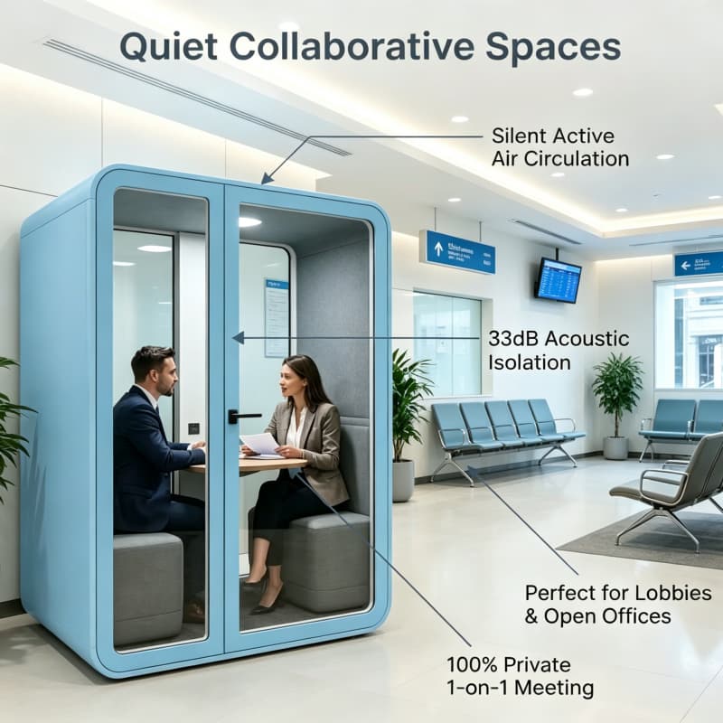Wellness Pod Acoustic Silent B - Health Wellness Office recension och pris