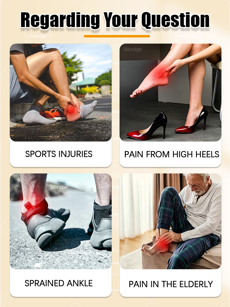 Portable Heated Ankle Massager - Ankle Brace Support recension och pris