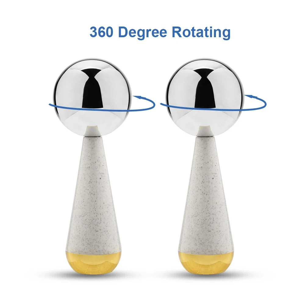 Ice Globes for Facials 360 Rot - Ice Roller Face Cold recension och pris