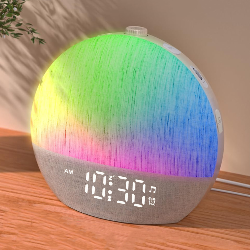 Wake Up Light Sunrise Alarm Cl - White Noise Machine Sleep recension och pris